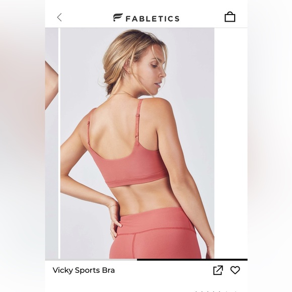 Fabletics Vicky Sports Bra - Picture 5 of 6